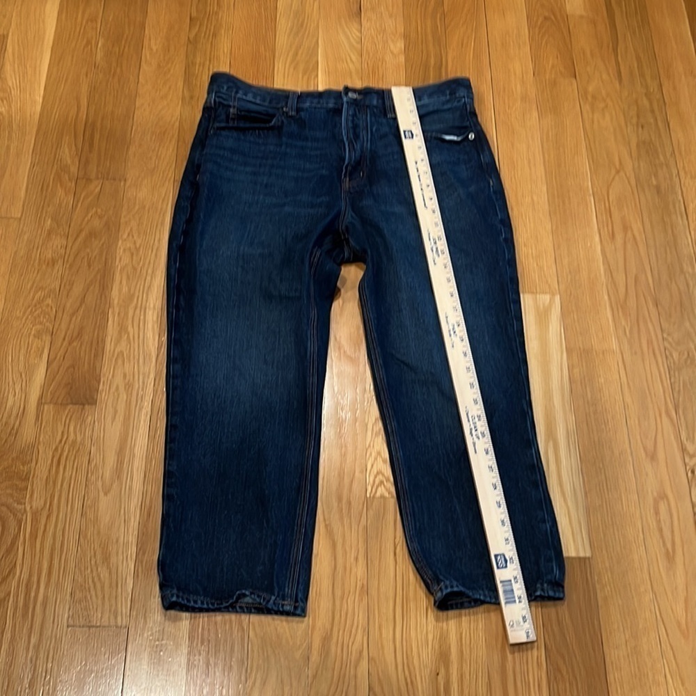 OLD Navy women’s slouchy straight jeans size 14 . - Picture 5 of 7